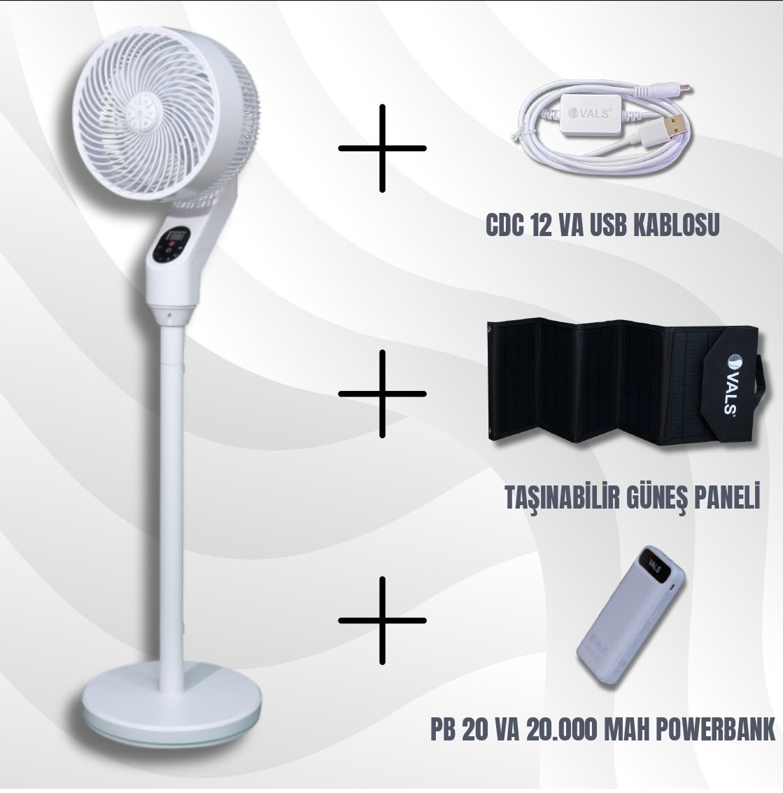 Valstronot Beyaz Full Paket (Valstronot + Güneş Paneli + Powerbank + USB Kablo)